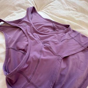 Lululemon Power Thru Tank Top - Wisteria Purple - Size 8